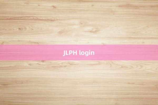 JLPH login